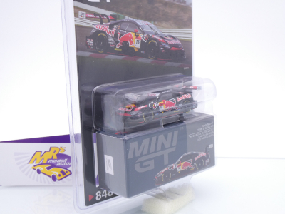 Preview: TSM Mini GT MGT00848-BL # Honda NSX GT500 #16 Super GT 2022 " Team Mugen - Red Bull " 1:64