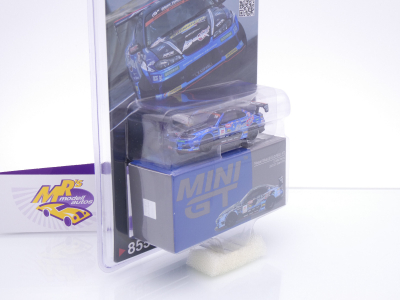Preview: TSM MINI GT MGT00855-BL # Nissan Silvia S15 #70 RHD " D-MAX Racing 2023 D1 Grand Prix " 1:64