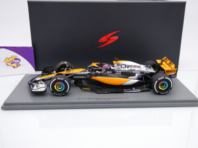 Preview: Spark 18S904 # McLaren MCL60 F1 #81 4th Großbritannien GP 2023 " Oscar Piastri " 1:18