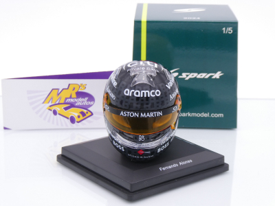 Spark 5HF164 # Helm Formel 1 Aston Martin " Fernando Alonso - Großbritannien 2024 " 1:5
