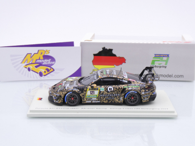 Preview: Spark SG955 # Porsche 911 (992) GT3 Cup #121 3rd 24h Nürburgring 2024 " KKrämer Racing " 1:43