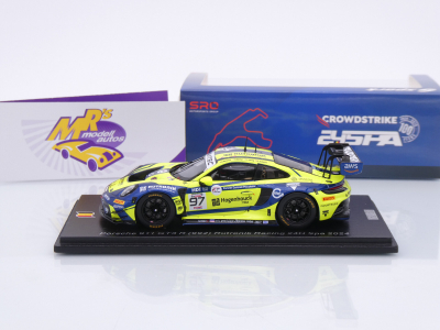 Preview: Spark SB837 # Porsche 911 (992) GT3 R #97 24h Spa 2024 " Rutronik Racing " 1:43