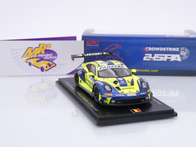 Preview: Spark SB837 # Porsche 911 (992) GT3 R #97 24h Spa 2024 " Rutronik Racing " 1:43