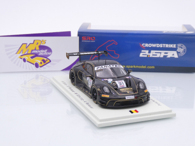 Preview: Spark SB827 # Porsche 911 (992) GT3 R #91 24h Spa 2024 " Herberth Motorsport " 1:43