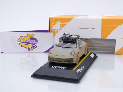 Spark WAP0201730S0DK # Porsche 911 (992) Dakar AHEAD " Dirty Version " 1:43