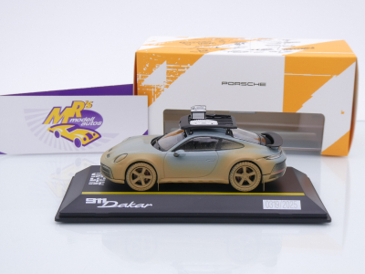 Preview: Spark WAP0201730S0DK # Porsche 911 (992) Dakar AHEAD " Dirty Version " 1:43