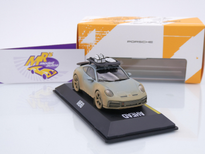 Preview: Spark WAP0201730S0DK # Porsche 911 (992) Dakar AHEAD " Dirty Version " 1:43