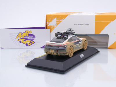 Preview: Spark WAP0201720S0DK # Porsche 911 (992) Dakar #953 AHEAD " Rothmans - Dirty Version " 1:43