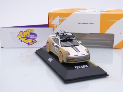 Preview: Spark WAP0201720S0DK # Porsche 911 (992) Dakar #953 AHEAD " Rothmans - Dirty Version " 1:43