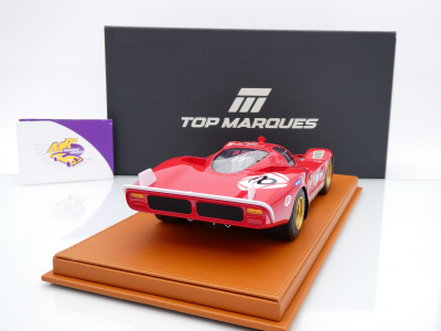 Preview: Top Marques TOP135D # Ferrari 512S Long Tail #8 24h Le Mans 1970 " SEFAC " 1:18