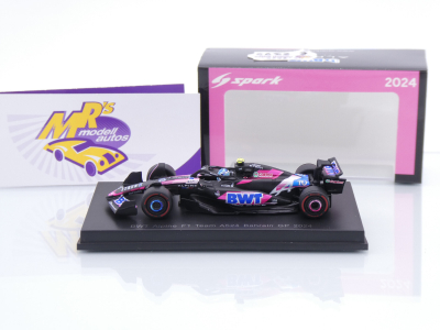 Preview: Sparky Y368 # BWT Alpine A524 #10 Bahrain GP 2024 " Pierre Gasly " 1:64