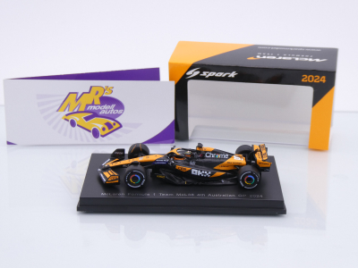 Preview: Sparky Y375 # McLaren MCL38 F1 #81 4th Australien GP 2024 " Oscar Piastri " 1:64