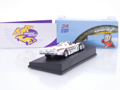 Preview: Sparky Y321 # Porsche 956 #9 4th 24h Le Mans 1984 " Warsteiner " 1:64