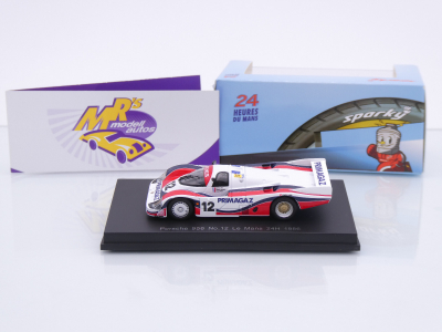 Preview: Sparky Y324 # Porsche 956 #12 24h Le Mans 1986 " Kremer Racing Primagaz " 1:64