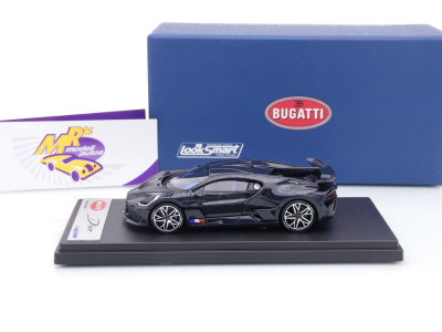 Preview: Look Smart LS497H # Bugatti Divo Baujahr 2018 " Blue Carbon Glossy " 1:43