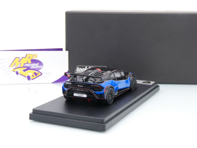 Preview: Look Smart LS557 # Lamborghini Huracan STJ Baujahr 2024 " Blu Eliadi " 1:43
