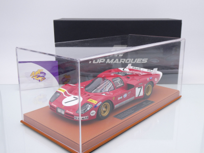 Top Marques TOP135C # Ferrari 512S Long Tail #7 24h Le Mans 1970 " SEFAC " 1:18