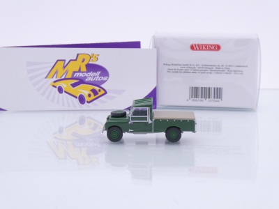 Preview: Wiking 0107 04 # Land Rover Pickup Baujahr 1954-58 " dunkellaubgrün " 1:87