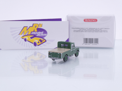 Preview: Wiking 0107 04 # Land Rover Pickup Baujahr 1954-58 " dunkellaubgrün " 1:87