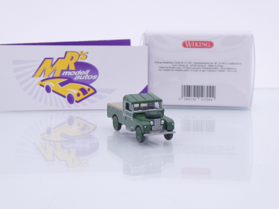 Preview: Wiking 0107 04 # Land Rover Pickup Baujahr 1954-58 " dunkellaubgrün " 1:87