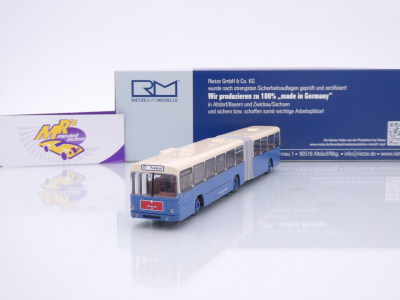 Rietze 75120 # MAN SG 192 Gelenkbus " Straßenbahn Gesellschaft im Saartal " 1:87