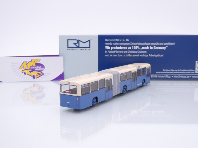Preview: Rietze 75120 # MAN SG 192 Gelenkbus " Straßenbahn Gesellschaft im Saartal " 1:87