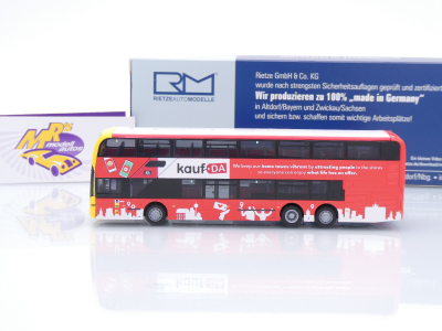 Preview: Rietze 78024 # Alexander Dennis Enviro 500 Doppeldeckerbus " BVG Berlin - kauf.da " 1:87