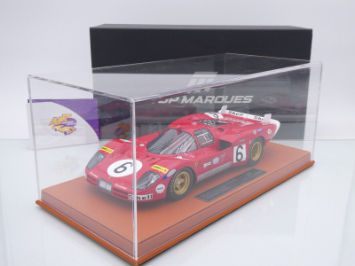 Top Marques TOP135B # Ferrari 512S Long Tail #6 24h Le Mans 1970 " SEFAC " 1:18