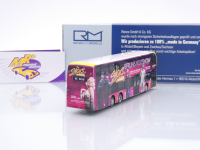 Preview: Rietze 78025 # Alexander Dennis Enviro 500 Doppeldeckerbus " BVG Berlin - Stars in Concert " 1:87