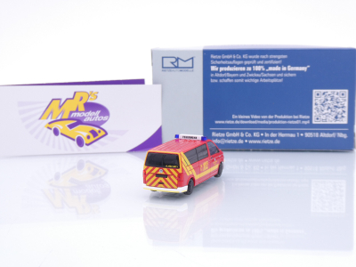 Preview: Rietze 53798 # Volkswagen VW T6 Einsatzwagen " Feuerwehr Tönisvorst #112 " 1:87