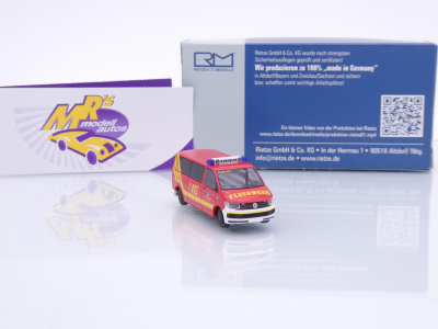 Preview: Rietze 53798 # Volkswagen VW T6 Einsatzwagen " Feuerwehr Tönisvorst #112 " 1:87