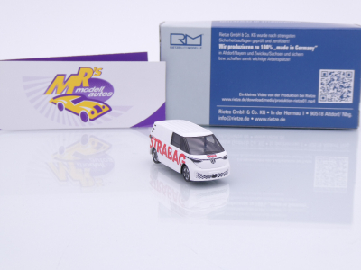 Preview: Rietze 32106 # Volkswagen VW ID. Buzz Cargo " Strabag Bauunternehmen " 1:87