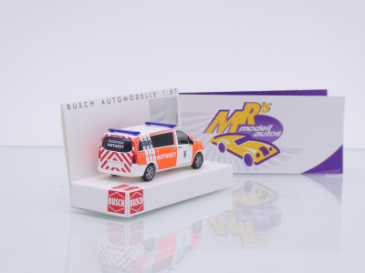 Preview: Busch 51157 # Mercedes-Benz Vito Bus 2018 " Feuerwehr Datteln / Notarzt " 1:87