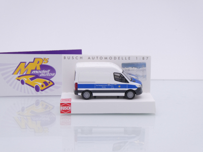 Preview: Busch 54006 # Mercedes-Benz Sprinter kurz " Polizei Berlin Service " 1:87