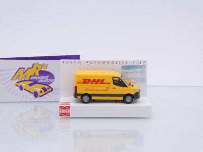 Preview: Busch 53406 # Mercedes-Benz Sprinter kurz " DHL Paket " 1:87