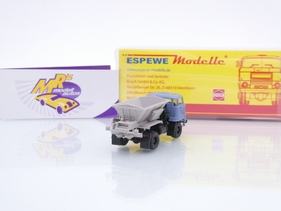 Preview: Busch / Espewe 95558 # IFA L60 D035 Düngerstreuer " blau-grau " 1:87