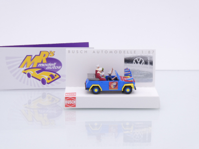 Preview: Busch 52730 # Volkswagen VW 181 Kurierwagen " Fastnacht Mainz " 1:87