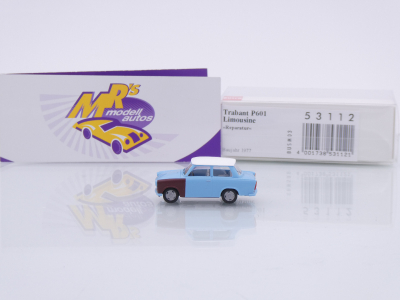 Preview: Busch 53112 # Trabant Trabbi P601 Limousine " Reparatur " 1:87