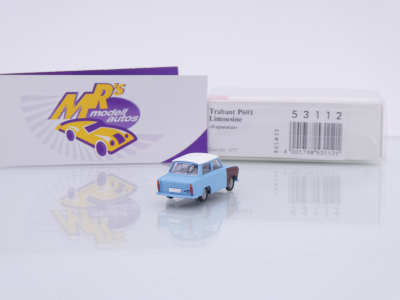 Preview: Busch 53112 # Trabant Trabbi P601 Limousine " Reparatur " 1:87