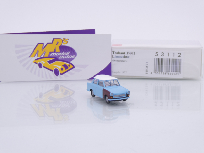 Preview: Busch 53112 # Trabant Trabbi P601 Limousine " Reparatur " 1:87