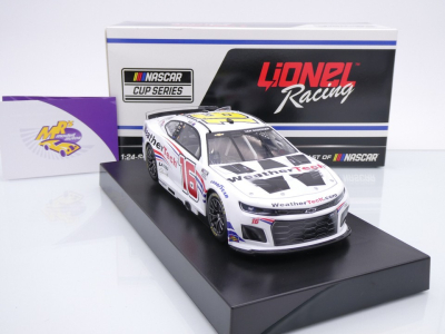 Lionel Racing C162423WRTSV # Chevrolet Camaro ZL1 NASCAR 2024 " Shane van Gisbergen - WeatherTech USA " Chrom Startnummer " " 1:24