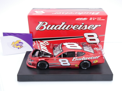 Preview: Lionel Racing LX82423BUDEJCL # Chevrolet Camaro ZL1 NASCAR Late Model 2024 " Dale Earnhardt Jr. - Budweiser Beer " 1:24 Color Chrome Edition