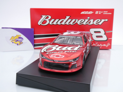 Lionel Racing LX82423BUDEJCL # Chevrolet Camaro ZL1 NASCAR Late Model 2024 " Dale Earnhardt Jr. - Budweiser Beer " 1:24 Color Chrome Edition