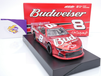 Lionel Racing LX82423BUDEJCL # Chevrolet Camaro ZL1 NASCAR Late Model 2024 " Dale Earnhardt Jr. - Budweiser Beer " 1:24 Color Chrome Edition