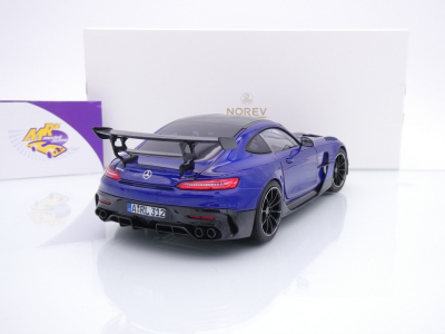 Preview: Norev 183908 # Mercedes-Benz AMG GT Black Series Baujahr 2021 " dunkelblaumetallic " 1:18
