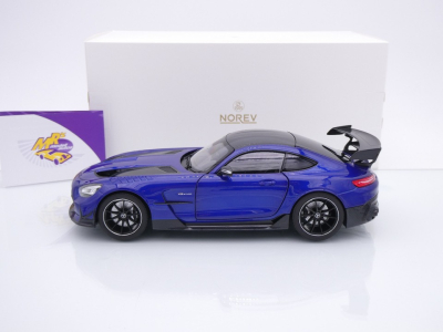 Preview: Norev 183908 # Mercedes-Benz AMG GT Black Series Baujahr 2021 " dunkelblaumetallic " 1:18