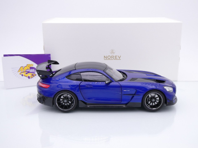 Preview: Norev 183908 # Mercedes-Benz AMG GT Black Series Baujahr 2021 " dunkelblaumetallic " 1:18
