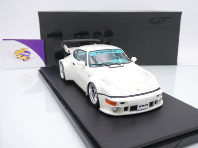 GT Spirit GT506 # Porsche 911 RWBA Rauh Welt Baujahr 2023 " Grand Prix White " 1:18