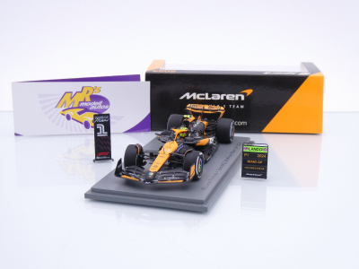 Spark S9523 # McLaren MCL38 F1 #4 Winner Miami GP 2024 " Lando Norris " 1:43