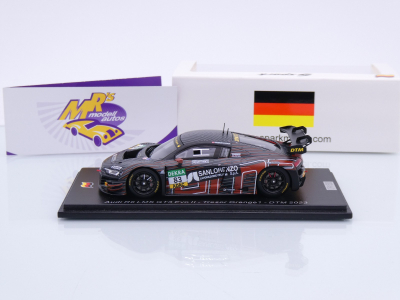 Preview: Spark SG932 # Audi R8 LMS GT3 Evo II #83 DTM 2023 " Patric Niederhauser - Tresor Orange 1 " 1:43